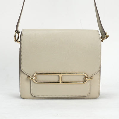 HERMES HERMES Sac roulis mini Sac roulis mini Bag Shoulder Bag Ever Color Cle Beige Gold Hardware Ever Color