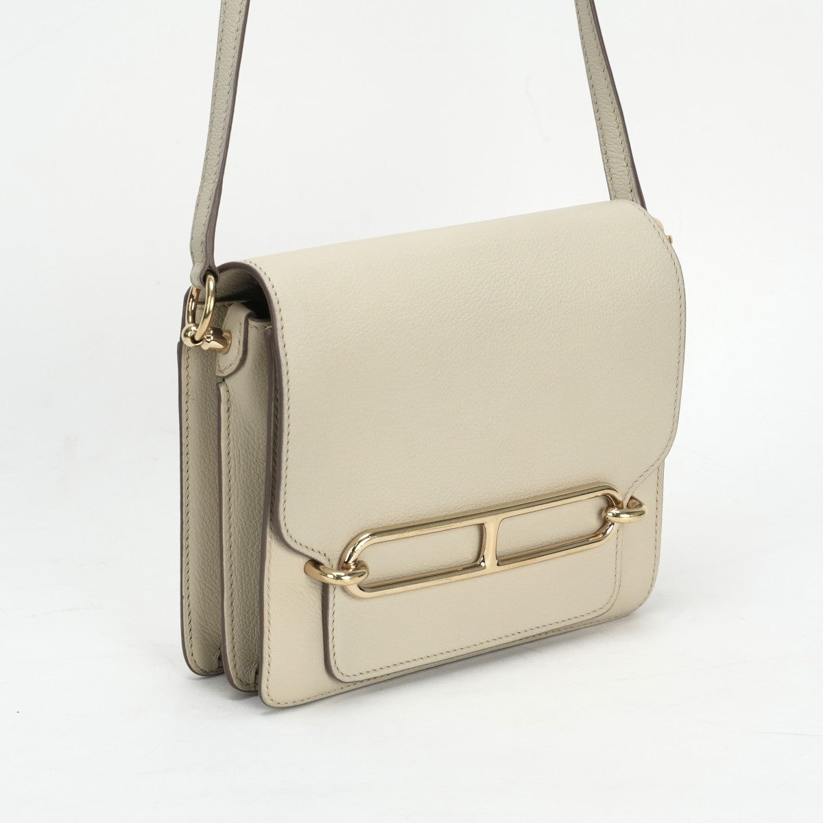 HERMES HERMES Sac roulis mini Sac roulis mini Bag Shoulder Bag Ever Color Cle Beige Gold Hardware Ever Color