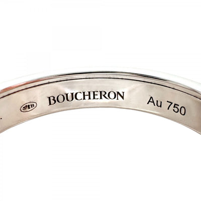 ブシュロン BOUCHERON キャトル ブラック リング ハーフ キャトルブラック キャトルリング quatre black edition リング 指輪 750WG ブラック