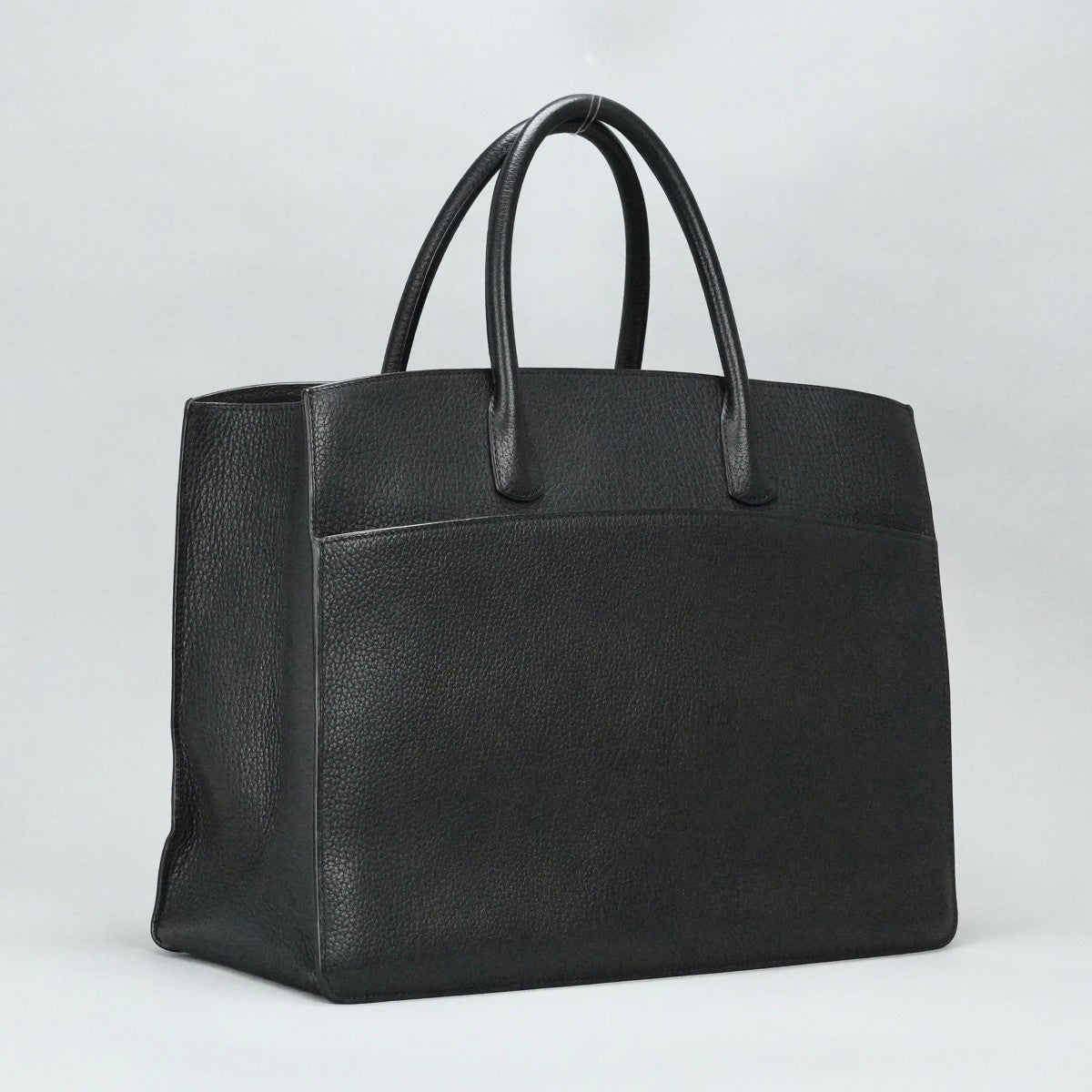 HERMES HERMES Whitebus GM Whitebus GM Bag, tote bag, Ardennes, noir, black, gold fittings