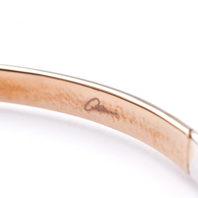 OEAU OEAU simple simple mix bracelet Bracelet Bracelet Bangle Cuff 750 White Gold Brown Gold