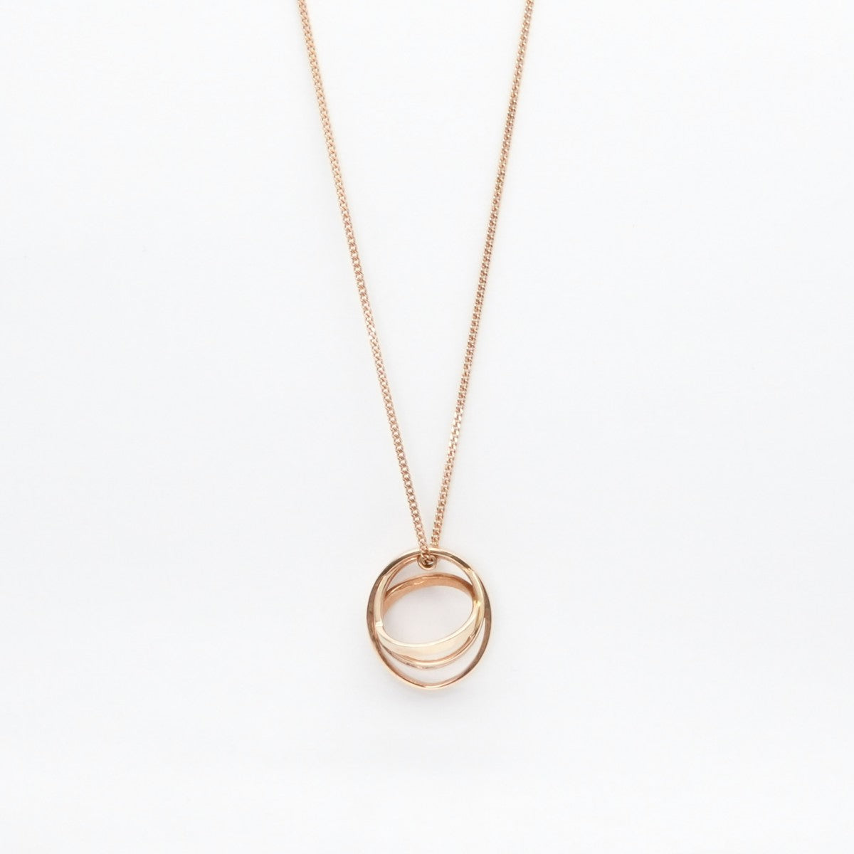 REPOSSI REPOSSI Berber Technical Berbere Necklace Pendant Choker 750 Pink Gold Rose Gold Pendant