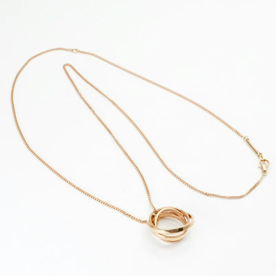 REPOSSI REPOSSI Berber Technical Berbere Necklace Pendant Choker 750 Pink Gold Rose Gold Pendant