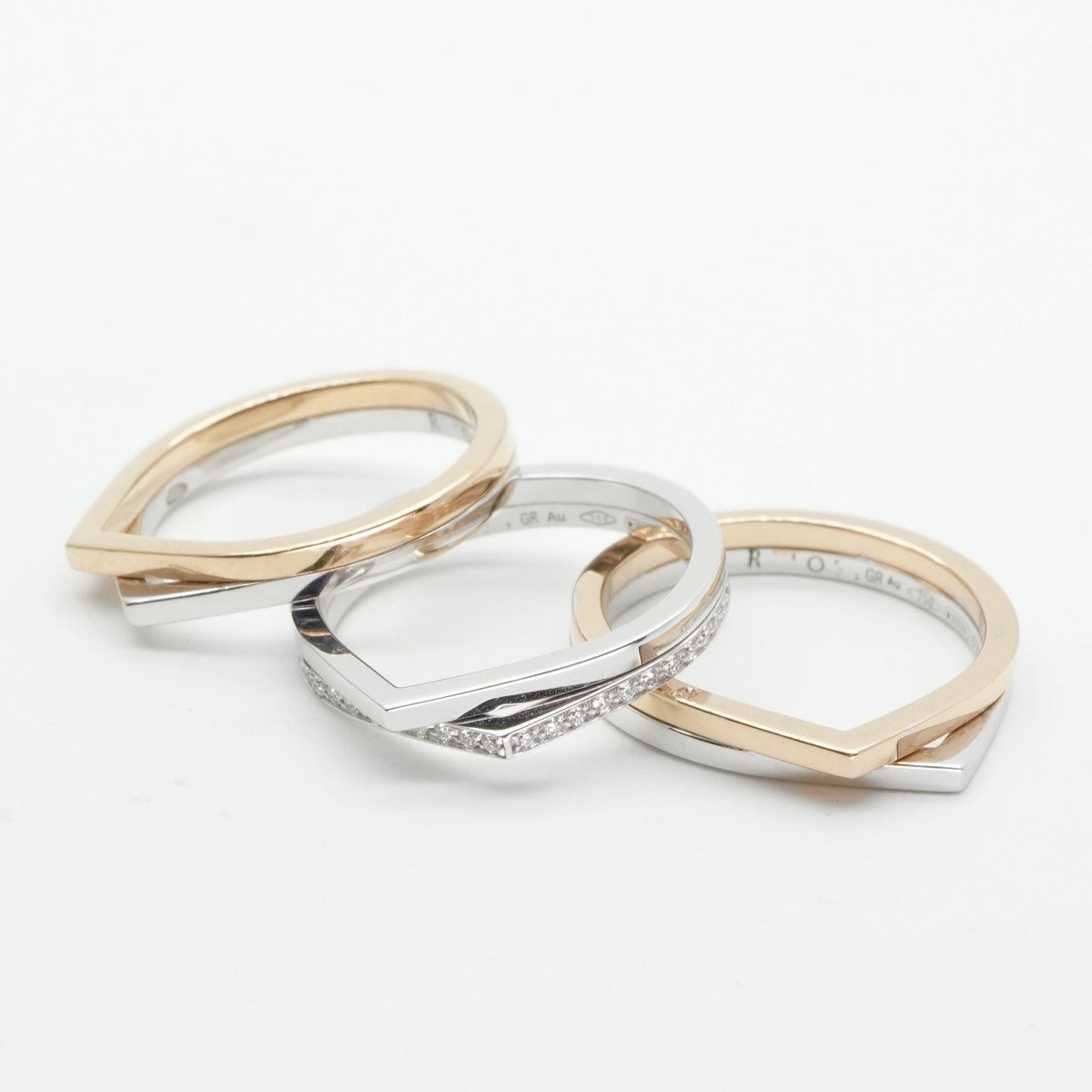 REPOSSI REPOSSI Antifer Ring 750 White Gold White Gold Diamond