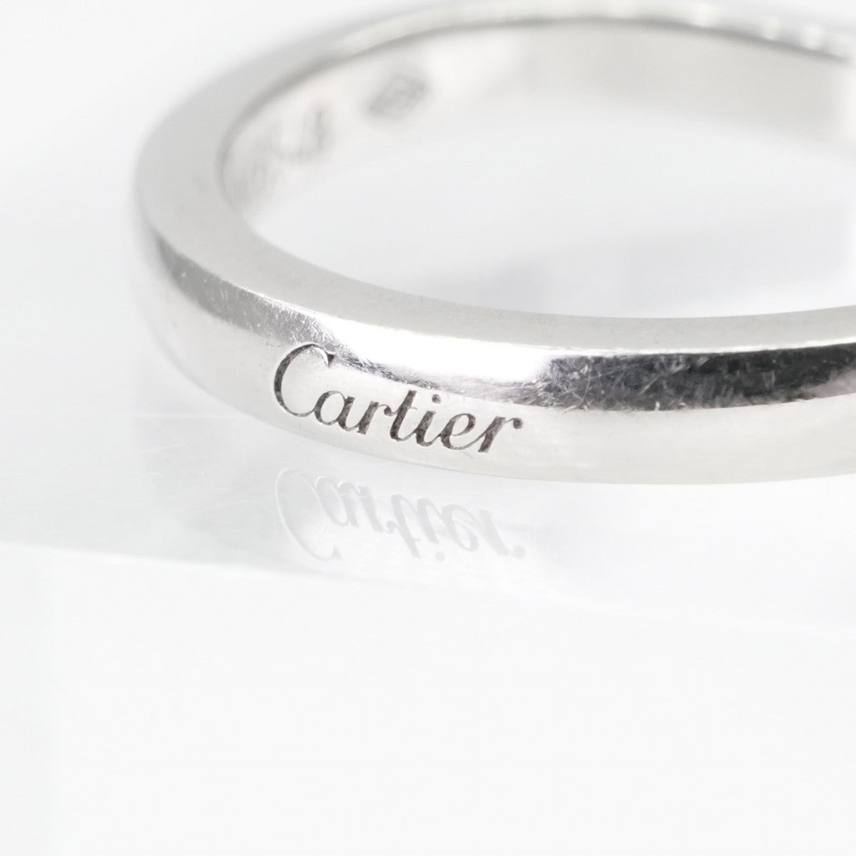 カルティエ Cartier バレリーナ ウェディング リング バレリーナカーブ BALLERINE WEDDING BAND リング 指輪 Pt950 プラチナ ダイヤリング 結婚指輪 マリッジリング プラチナ