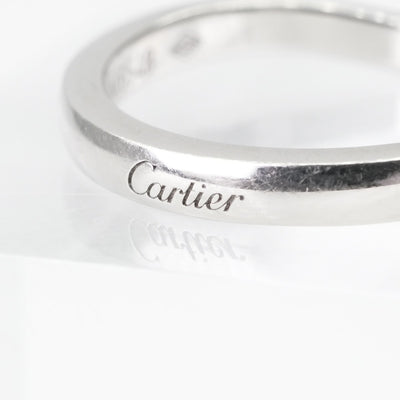 CARTIER Cartier Ballerina Wedding Ring Ballerina Curve BALLERINE WEDDING BAND Ring Pt950 Platinum Diamond Ring Wedding Ring Marriage Ring Platinum