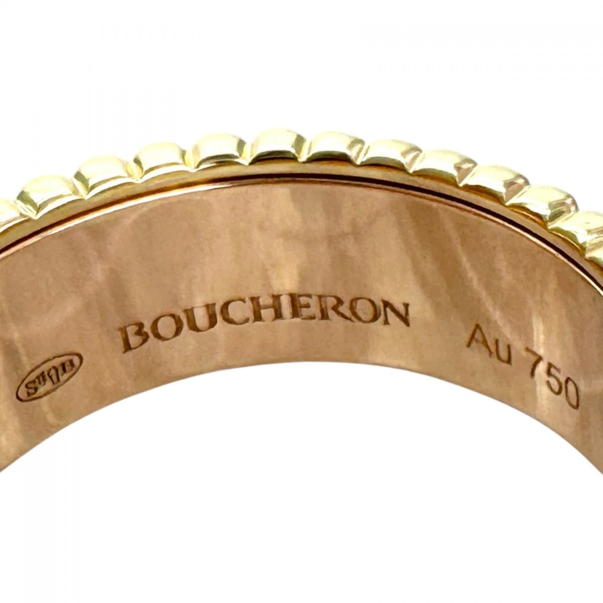 BOUCHERON BOUCHERON Quatre Classic Ring Small Quatre ring Brown quatre classic ring 750 yellow gold pink gold white gold brown yellow gold white gold pink gold brown PVD