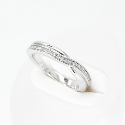 HARRY WINSTON HARRY WINSTON Tristo Wanrow Band Ring Tristo Wanrow Band Ring Tristo by Harry Winston Ring Pt950 Silver Diamond Ring Wedding Ring Marriage Ring Platinum