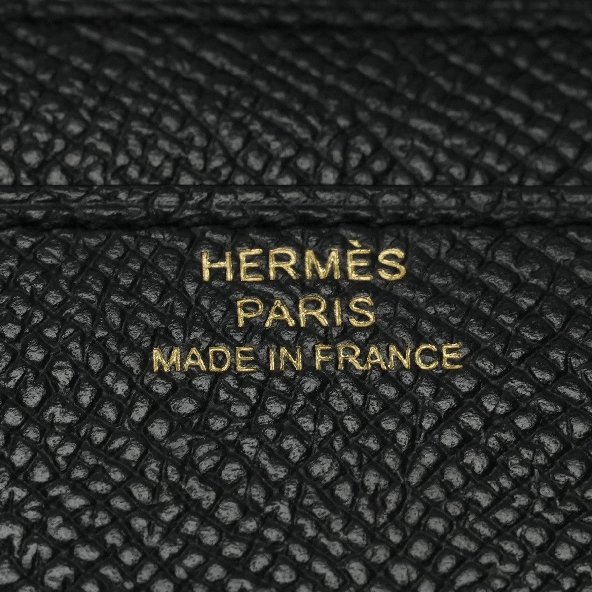 HERMES HERMES Constance long Constance long Wallet Long Wallet Epson Noir Black Rose Gold Hardware Pink Gold Hardware Vaugh Epson