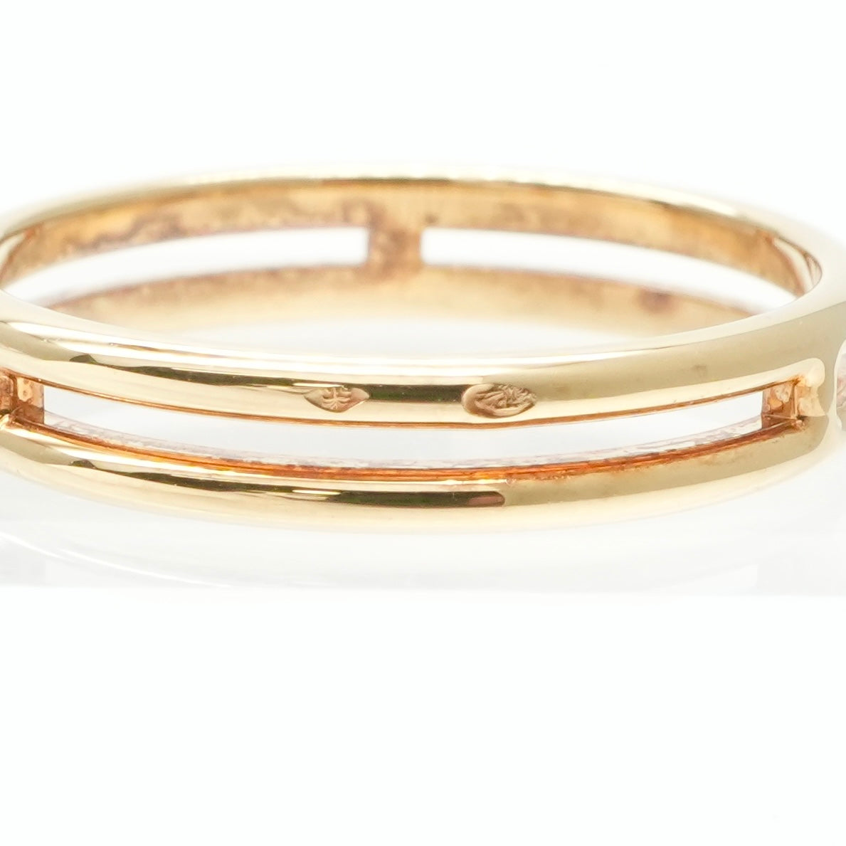 HERMES HERMES Wedding Ring Arianne Ring 750PG Pink Gold Wedding Ring Marriage Ring Pair Ring Pink Gold