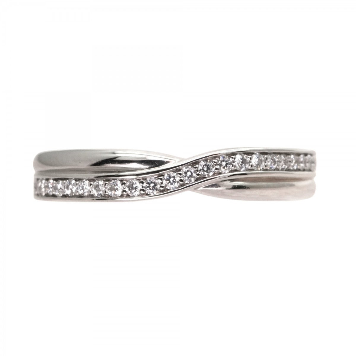 HARRY WINSTON HARRY WINSTON Tristo Wanglow Band Ring Tristo Wanglow Band Ring Tristo by Harry Winston Ring Pt950 Silver Platinum Diamond Wedding Ring Marriage Ring