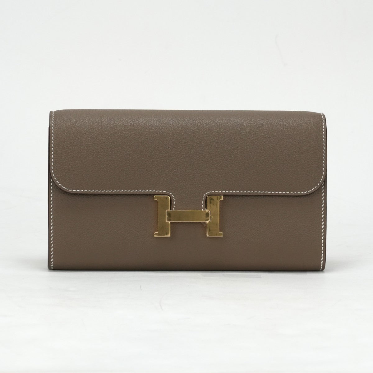 HERMES HERMES Constance long to go Constance to go Wallet Long Wallet Ever Color Etoop Grey Gold Hardware Ever Color