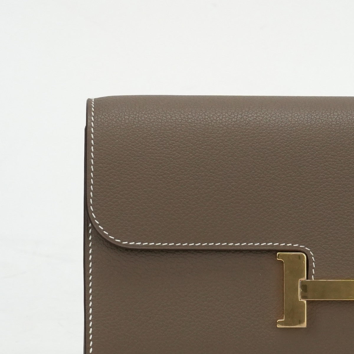 HERMES HERMES Constance long to go Constance to go Wallet Long Wallet Ever Color Etoop Grey Gold Hardware Ever Color