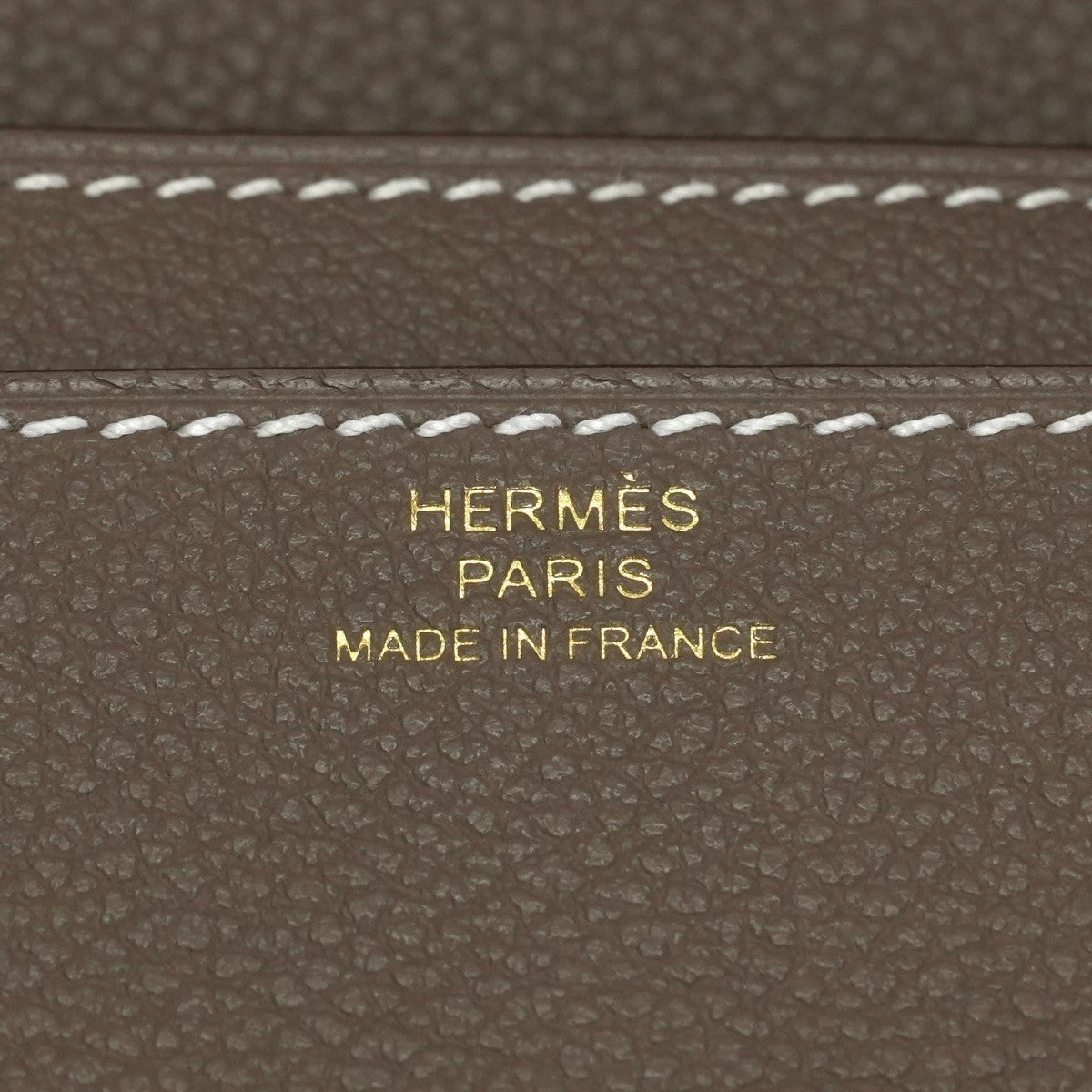 HERMES 爱马仕 Constance long to go Constance to go 钱包长钱包有色etoop灰金色硬件有色