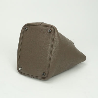 エルメス HERMES ピコタンPM ピコタン PM ピコタン18 バッグ トートバッグ トリヨンクレマンス エトゥープ Etoupe グレー gray シルバー金具 ハンドバッグ