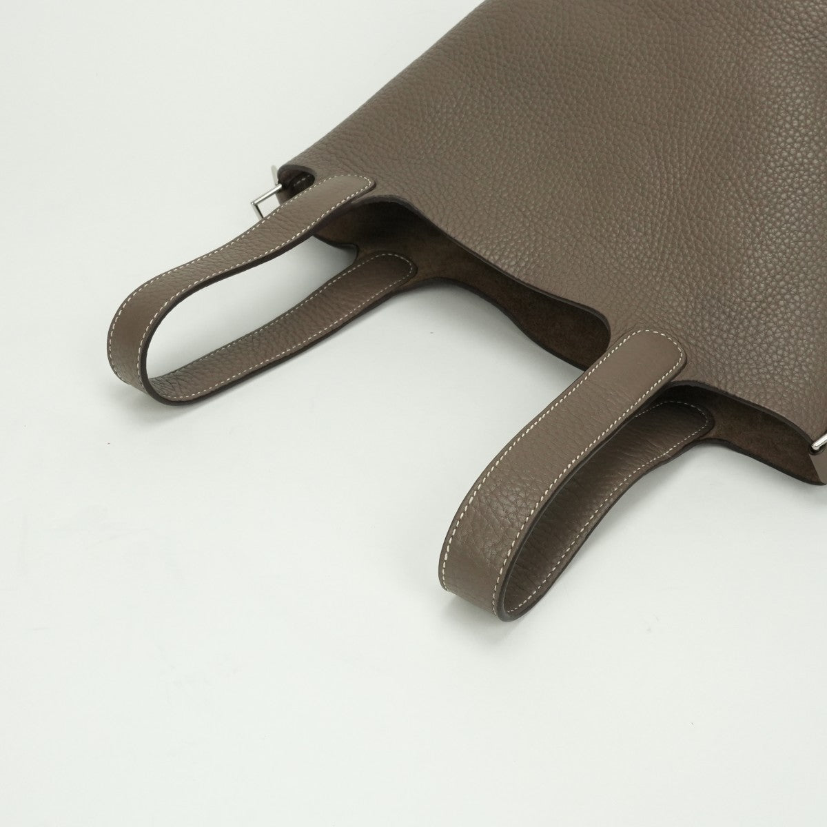 エルメス HERMES ピコタンPM ピコタン PM ピコタン18 バッグ トートバッグ トリヨンクレマンス エトゥープ Etoupe グレー gray シルバー金具 ハンドバッグ
