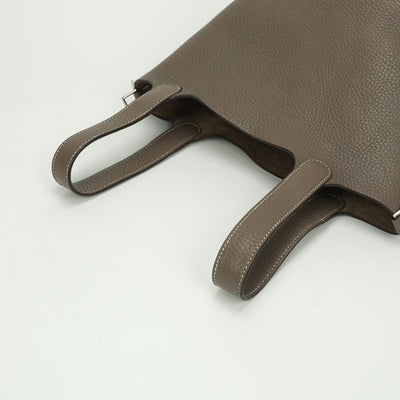 エルメス HERMES ピコタンPM ピコタン PM ピコタン18 バッグ トートバッグ トリヨンクレマンス エトゥープ Etoupe グレー gray シルバー金具 ハンドバッグ