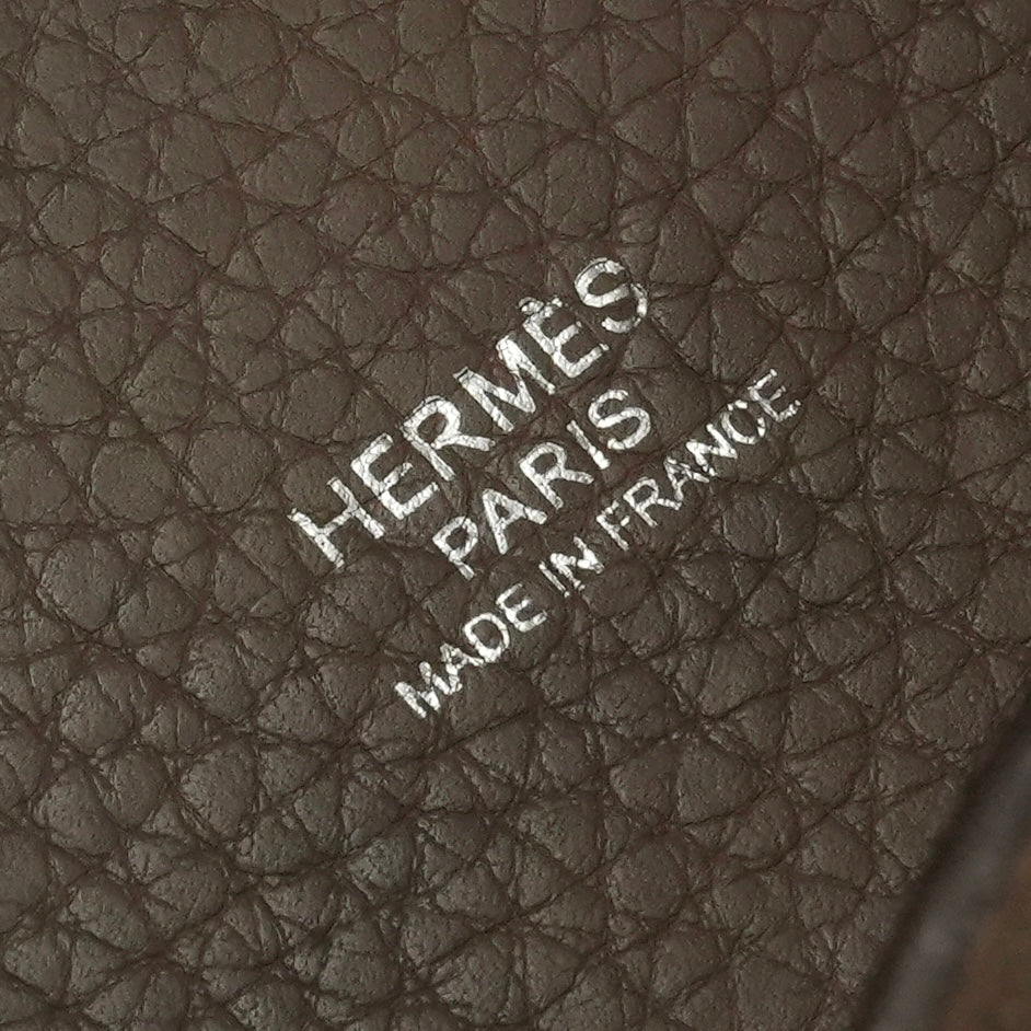 エルメス HERMES ピコタンPM ピコタン PM ピコタン18 バッグ トートバッグ トリヨンクレマンス エトゥープ Etoupe グレー gray シルバー金具 ハンドバッグ