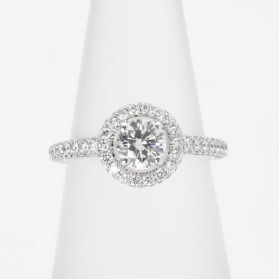 GRAFF Graff Round Diamond订婚戒指星座环750WG银色银钻石戒指订婚戒指