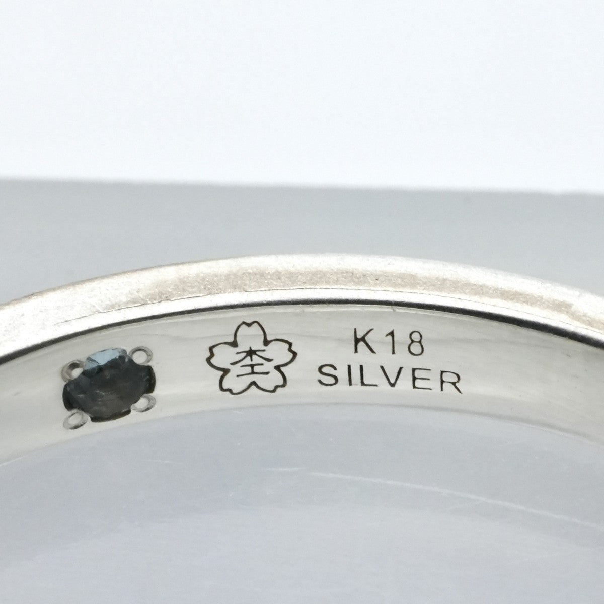 Mokumeganeya/Mokumeganeya MOKUMEGANEYA Mokumegane Ring SV/k18 Silver Wedding Ring Marriage Pair Ring