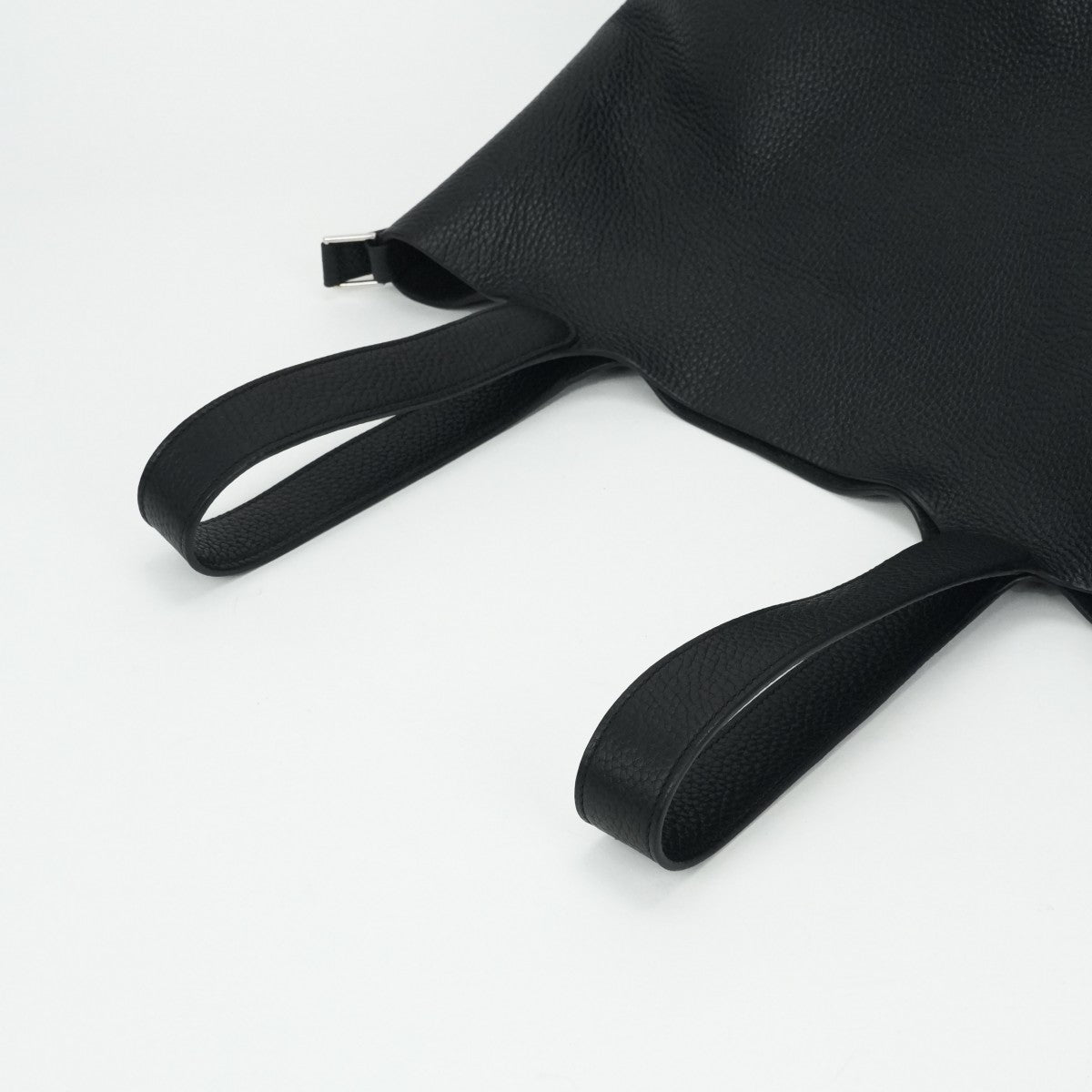 HERMES HERMES Picotin GM Picotin GM Picotin 26 Tote bag Toryon Clemence Noir Black Silver Metal fittings
