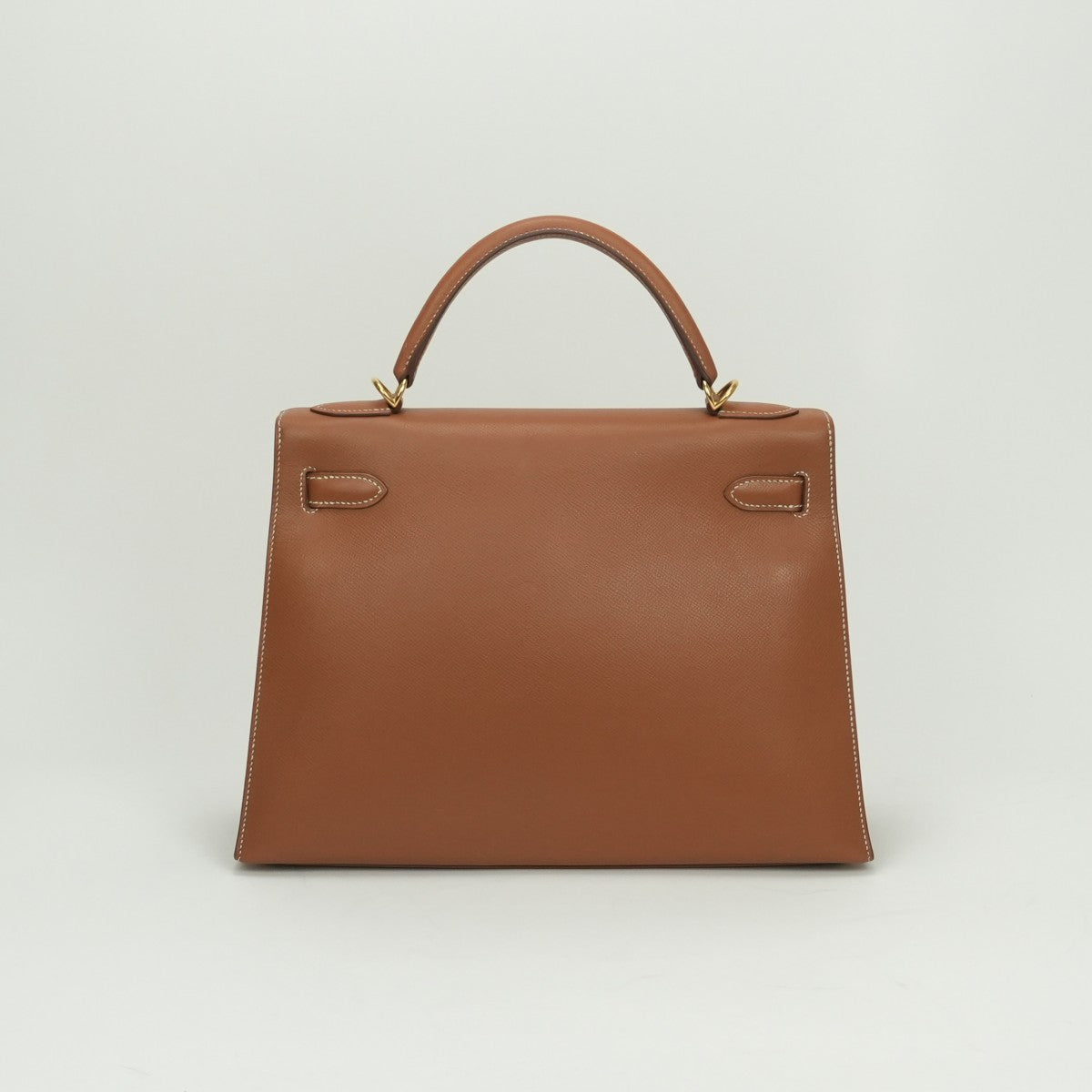 エルメス HERMES ケリー32 ケリー 32 バッグ トートバッグ ショルダーバッグ クシュベル ゴールド ブラウン 茶 ゴールド金具