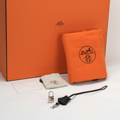 HERMES 헤르메스 Birkin 35 Birkin 35 가방, 토트 백, Vacherierger 누아르, 검은 색, 은색 피팅
