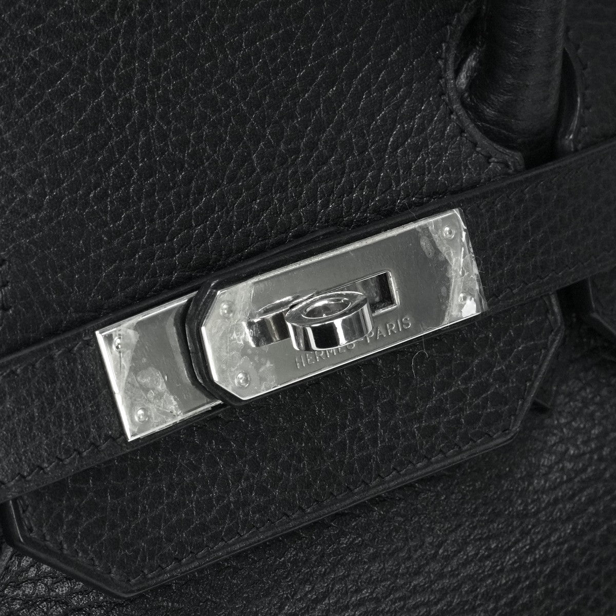 HERMES 爱马仕 Birkin 35 Birkin 35 包，手提袋，阿登尼斯，黑色，银色硬件