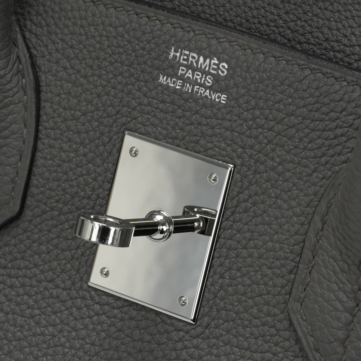 エルメス HERMES バーキン30 バーキン 30 バッグ トートバッグ トゴ エタン グレー シルバー金具