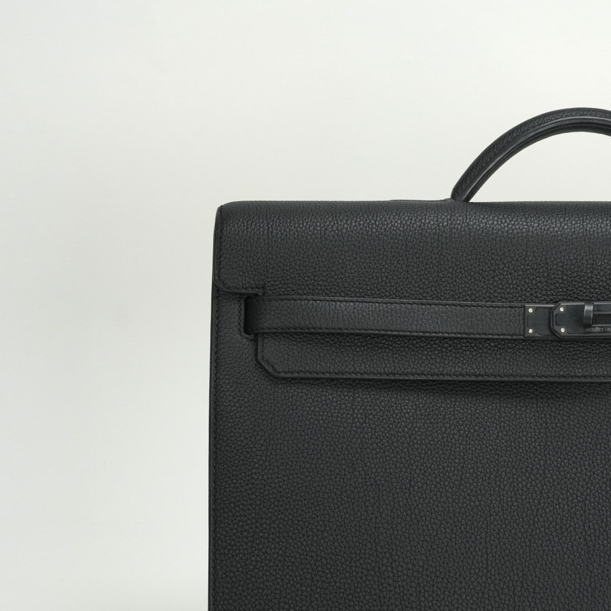 HERMES HERMES Kelly depeche 36 monochrome Kelly depeche 36 monochrome Bags, business bags, briefcases, togo, soar black, noir, black, black, metal fittings, business case