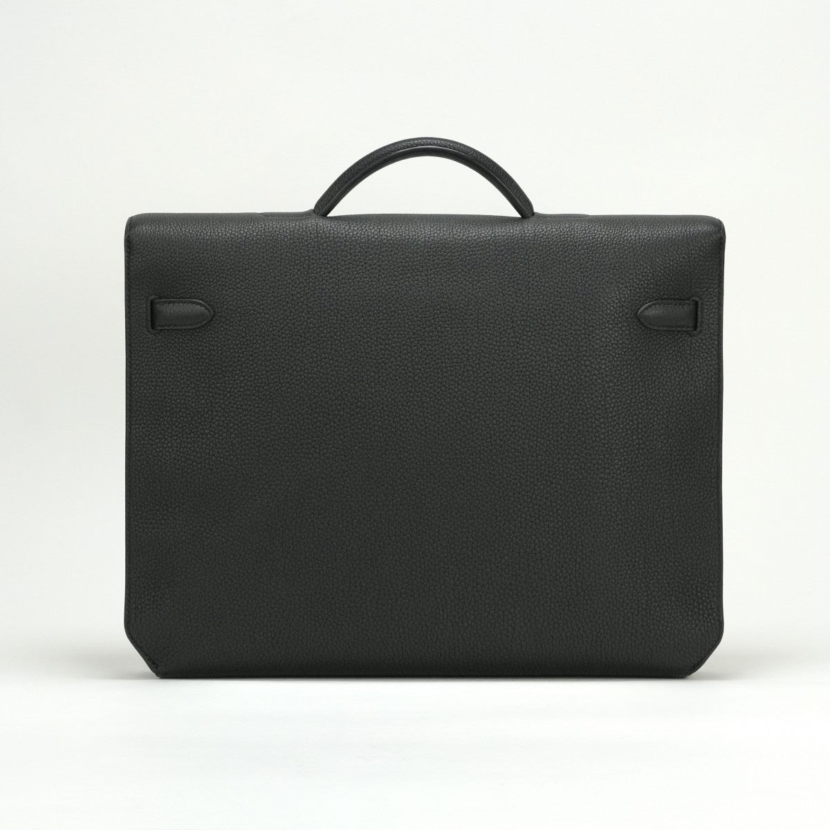 HERMES 헤르메스 Kelly depeche 36 monochrome Kelly depeche 36 monochrome 가방, 비즈니스 가방, 서류 가방, 토고, 소아 블랙, 느와르, 검은 색, 검은 색, 금속 피팅, 비즈니스 케이스