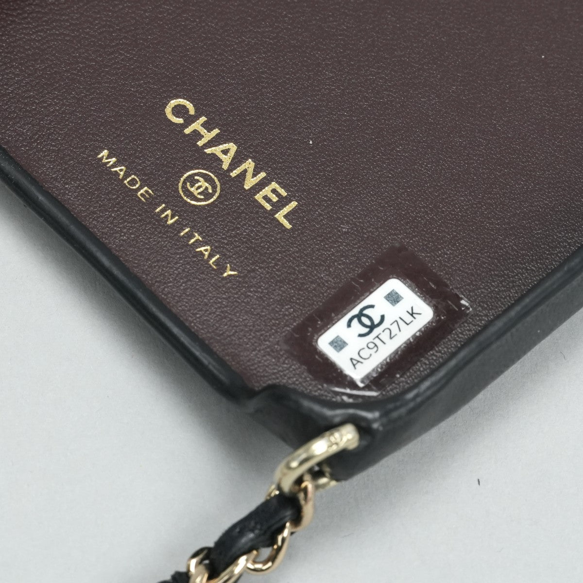 CHANEL 샤넬 Matelasse iPhone14ProMAX iPhone 14 Pro Max Other 램스킨 블랙 골드 피팅