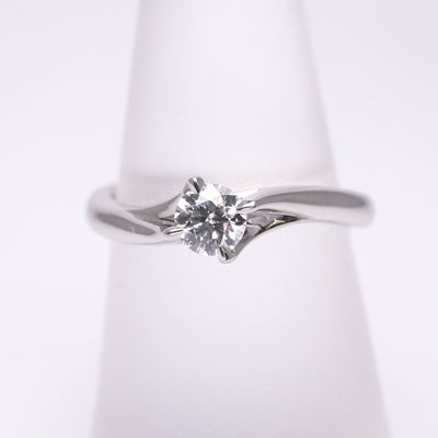 I-PRIMO I-PRIMO Jupiter Ring Pt950 Silver Diamond Ring Engagement Ring Engagement Ring Platinum