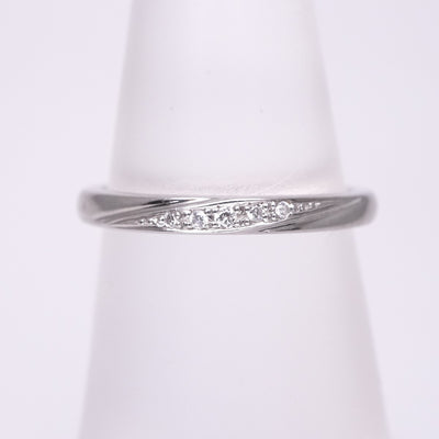 4℃ 4℃ ring Pt950 silver wedding ring marriage ring platinum