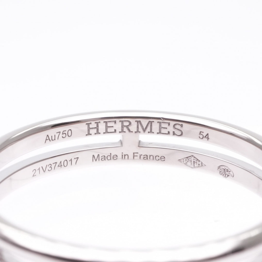 エルメス HERMES ウェディングリング アリアンヌ リング 指輪 750WG