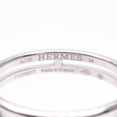 HERMES HERMES Wedding Ring Arianne Ring 750WG White Gold Wedding Ring Marriage Ring White Gold