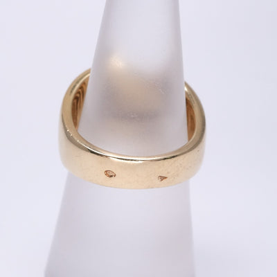 HERMES HERMES Kelly Kelly Ring 750 Gold Vintage Antique Rare Rare Hallmark Diamond Jewelry