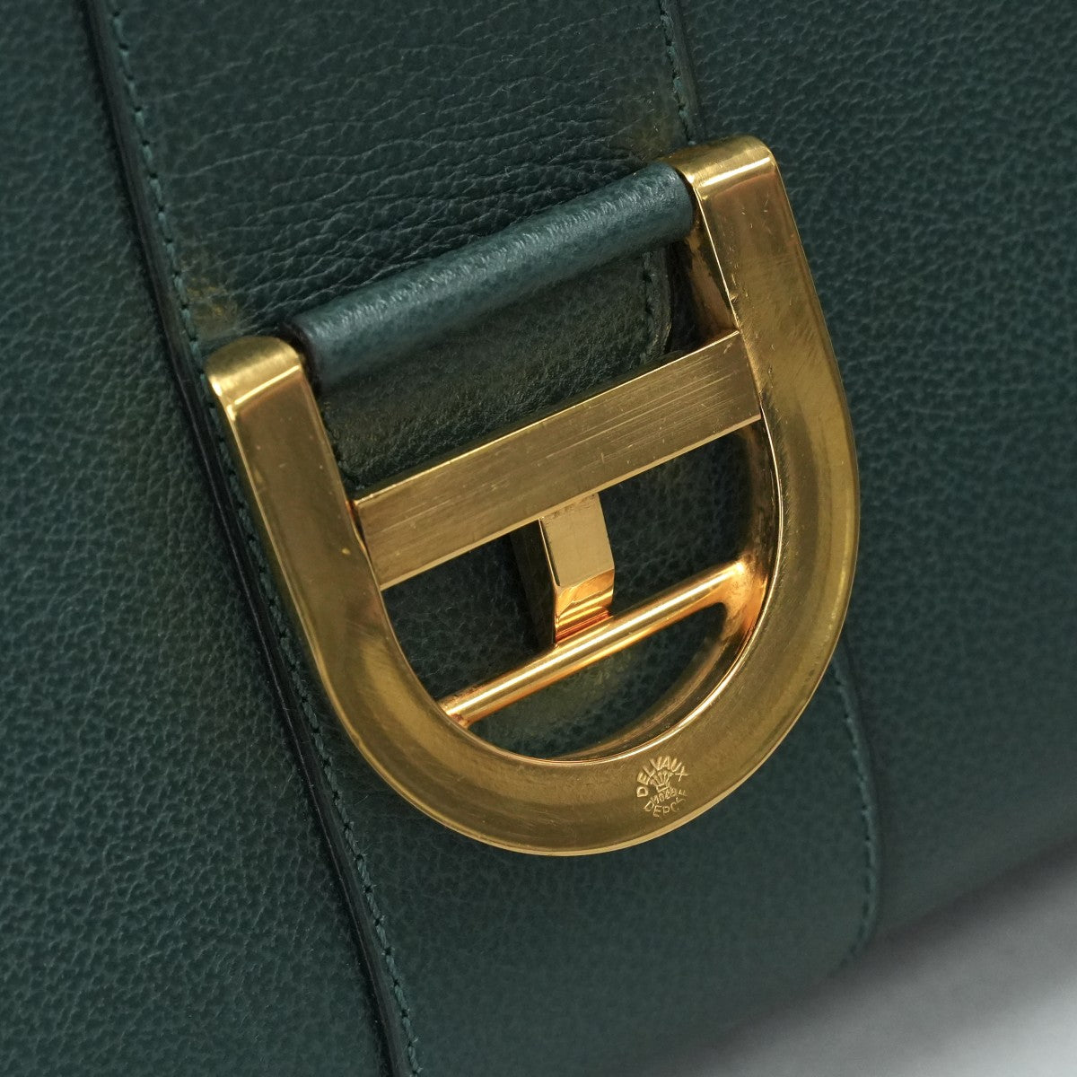 DELVAUX DELVAUX Brillon MM Brillon MM bag, tote bag, leather, green, green, gold hardware, handbag, shoulder bag, 2-way bag