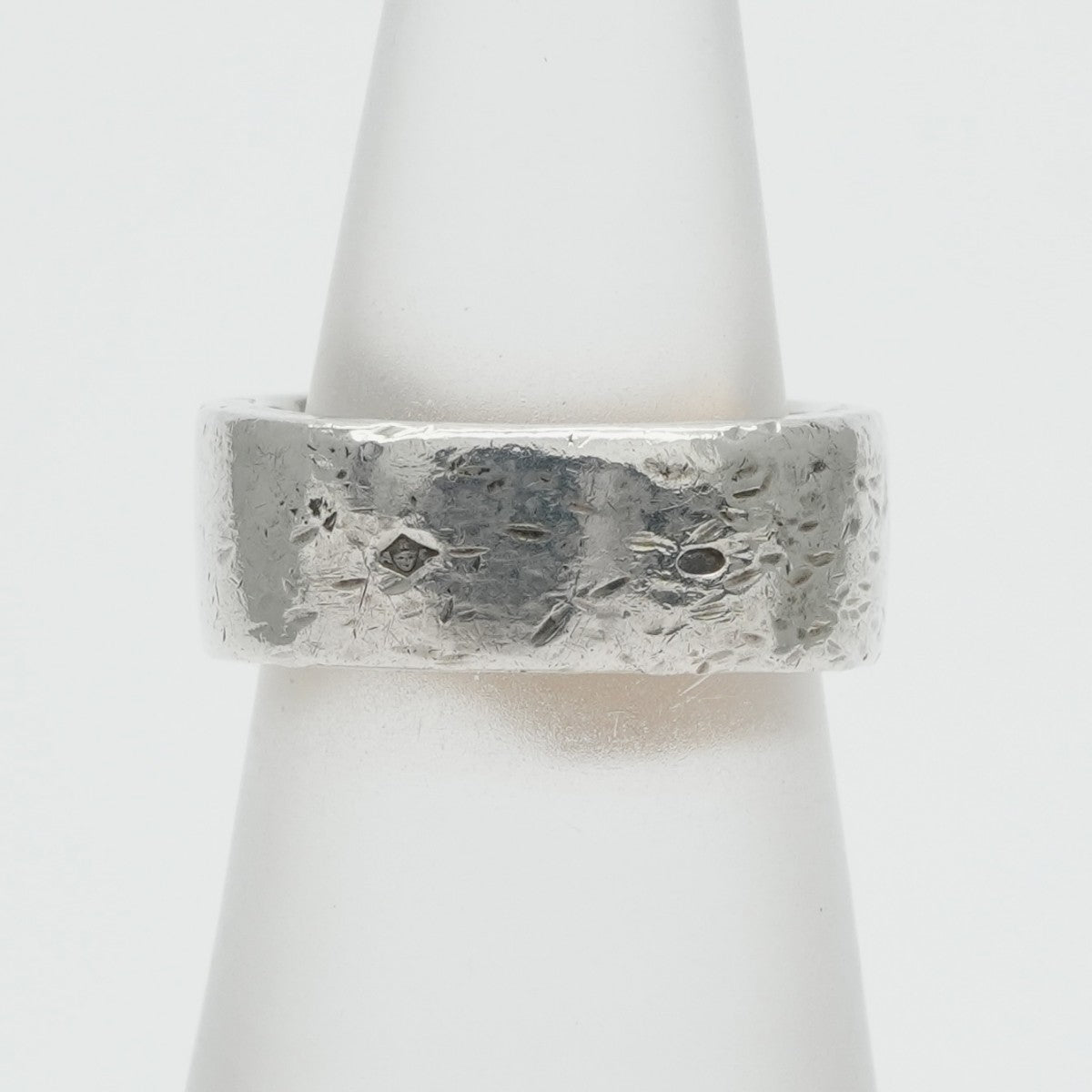 HERMES 헤르메스 러시 러셋 russet ring au750/ag925 실버 실버 리본 조합 골동품 금