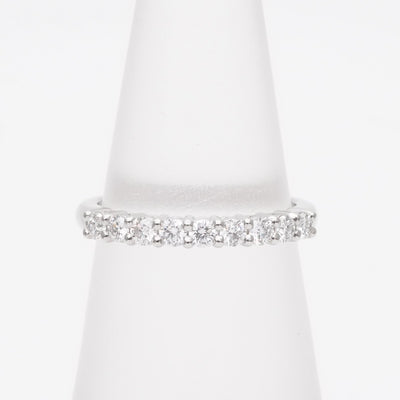 Tiffany & Co. Tiffany & Co. Bandling Bandling Tiffany & Co. Forever Ring PT950은 결혼 반지 결혼 반지 백금 다이아몬드