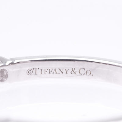 Tiffany & Co. Tiffany & Co. Bandling Bandling Tiffany & Co. Forever Ring PT950은 결혼 반지 결혼 반지 백금 다이아몬드