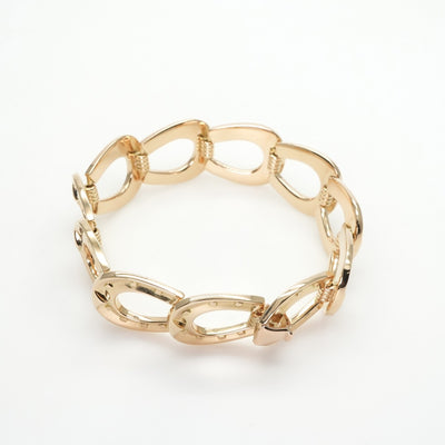 HERMES 爱马仕（Hermes）销售Choile手镯手镯袖口750金