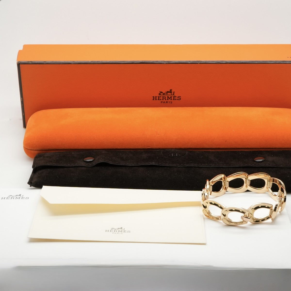 HERMES 爱马仕（Hermes）销售Choile手镯手镯袖口750金