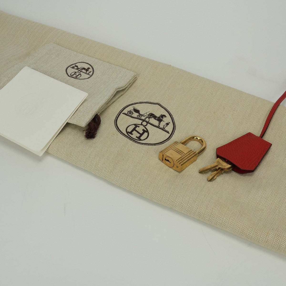 HERMES 爱马仕 Haut a courroies 40 Haut a courroies 40 Bag 托特包 Taurillon Clemence Vermillion 红 红金五金 手提包