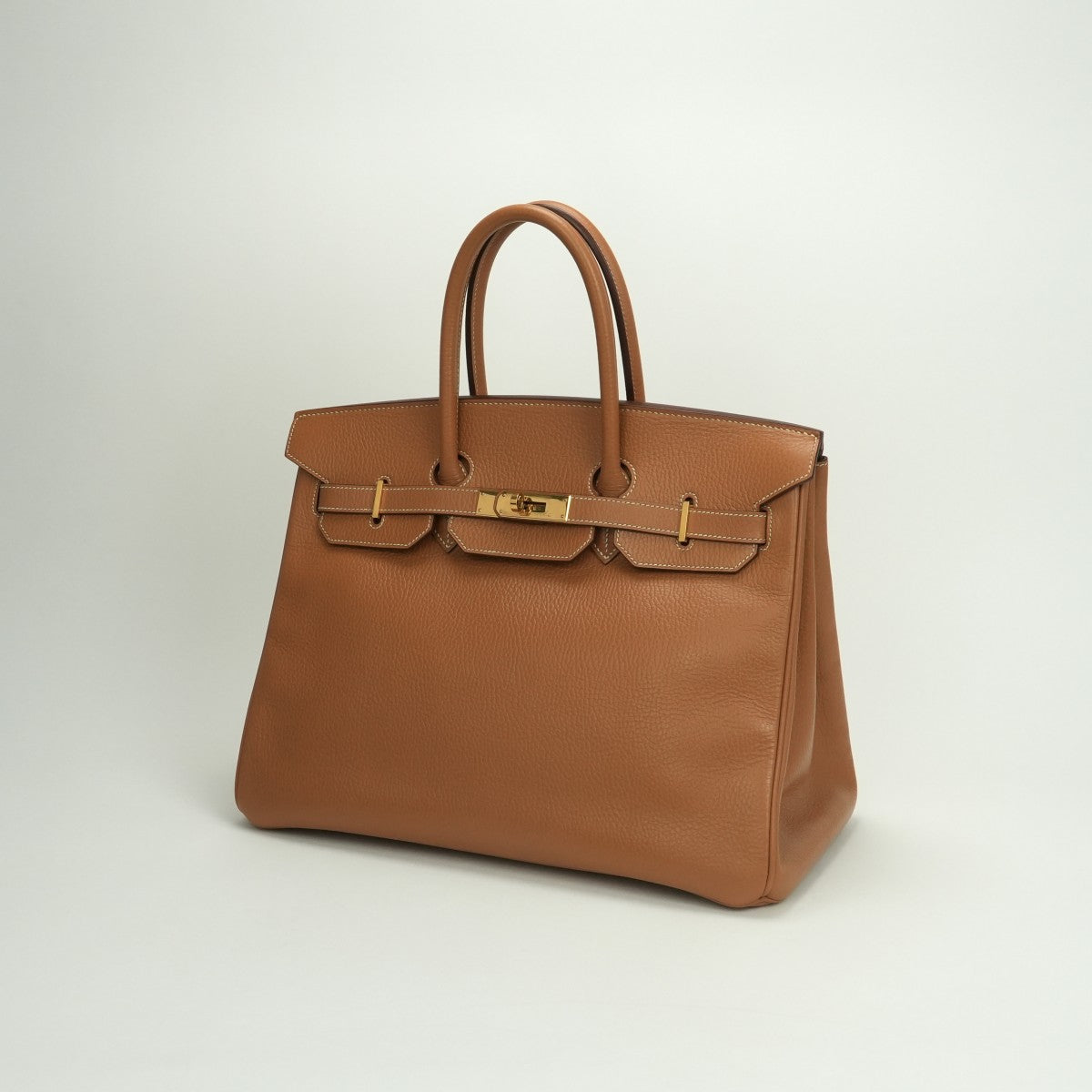 エルメス HERMES バーキン35 バーキン 35 バッグ トートバッグ アルデンヌ ゴールド Gold ブラウン brown 茶 ゴールド金具