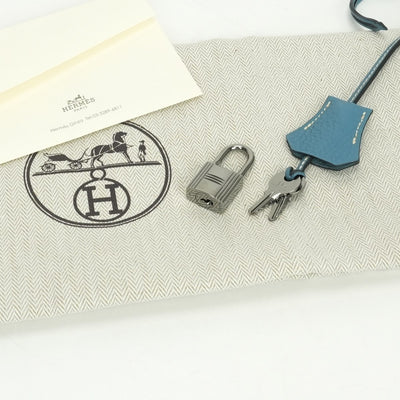 HERMES HERMES Birkin 30 Birkin 30 Tote bag Tote bag Toryon Clemence Bluejean Blue Blue Light Blue Ruthenium hardware