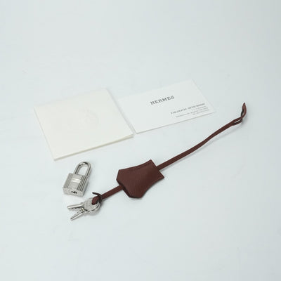 エルメス HERMES バーキン30 バーキン 30 バッグ トートバッグ エプソン シエンヌ ブラウン 茶 シルバー金具 ヴォーエプソン
