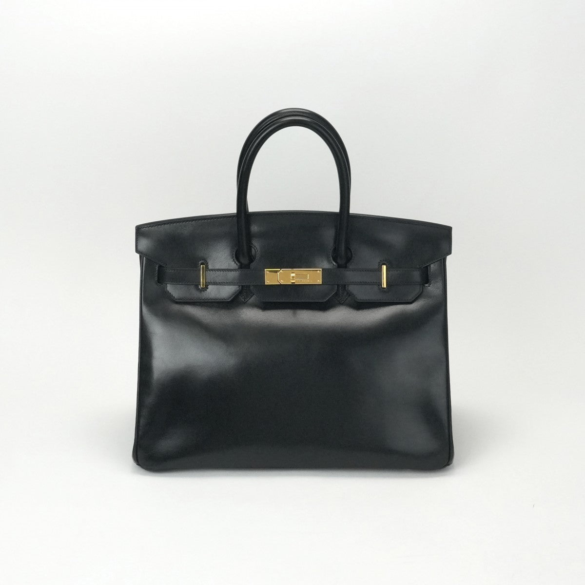エルメス HERMES バーキン35 バーキン 35 バッグ トートバッグ ボックスカーフ ノワール ブラック 黒 ゴールド金具