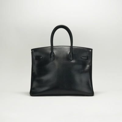 エルメス HERMES バーキン35 バーキン 35 バッグ トートバッグ ボックスカーフ ノワール ブラック 黒 ゴールド金具