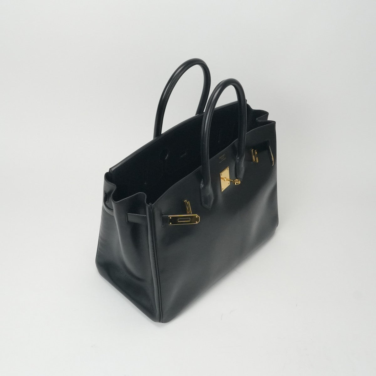エルメス HERMES バーキン35 バーキン 35 バッグ トートバッグ ボックスカーフ ノワール ブラック 黒 ゴールド金具
